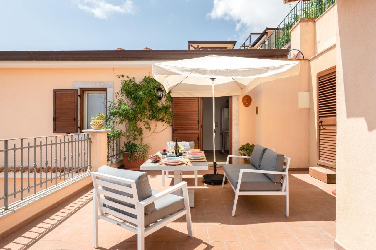 Taormina Panoramic Apartment Exterior foto