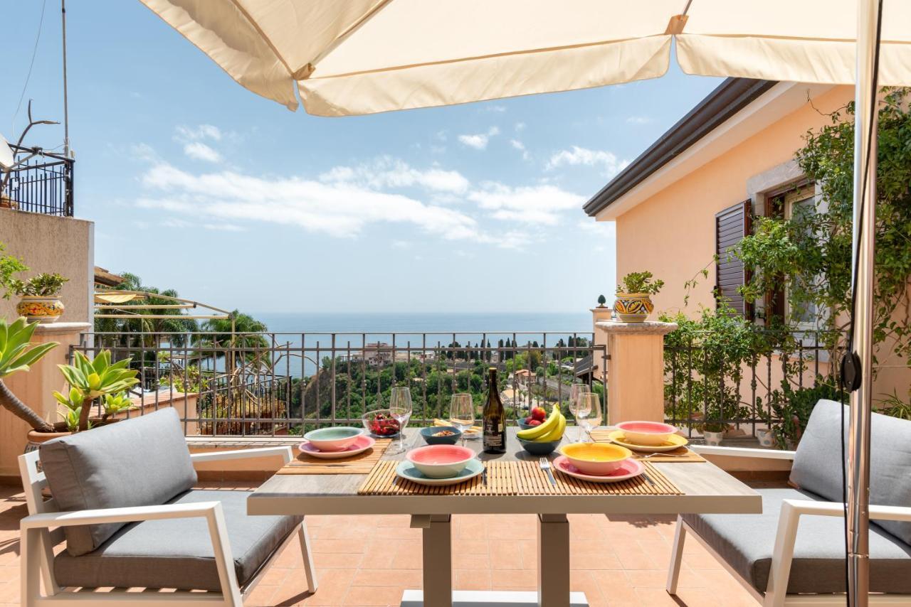 Taormina Panoramic Apartment Exterior foto